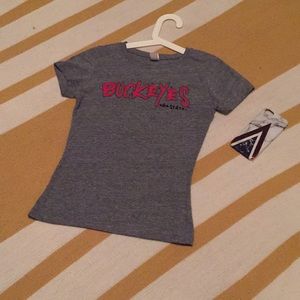 Kids grey buckeye t-shirt